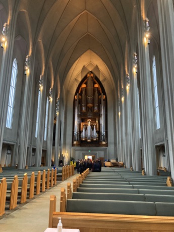 Hallgrimskirkja church pipe organ